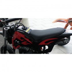 SELLA PELLE MINICROSS RUOTE 8" MINIMOTO MODELLO VECCHIO