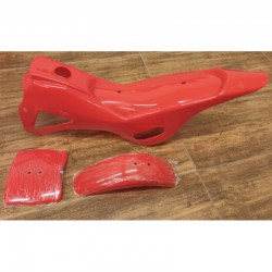 CARENE MINICROSS 8" - plastiche minimoto parafango codone portanumero