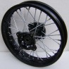 CERCHIO SDG KAYO BSE 12" PITBIKE POSTERIORE PERNO RUOTA DA 15mm 30 RAGGI PER GOMME 80/100-12