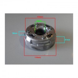 FRIZIONE QUAD ATV 110 125 SEMIAUTOMATICA 4 TEMPI - pit bike a 3 dischi automatici