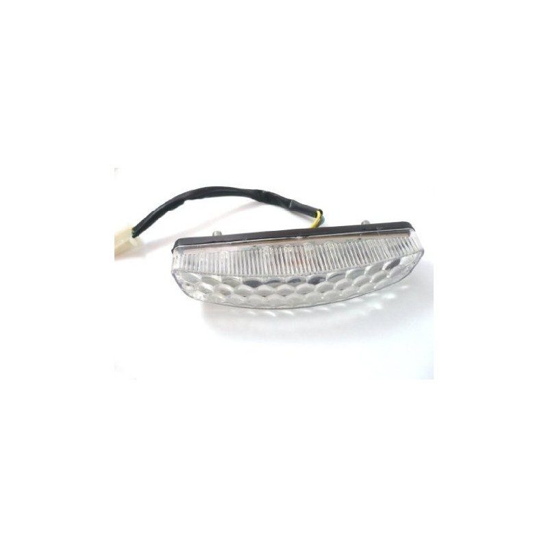 FANALE QUAD POSTERIORE ATV 110 6" PREDATOR BAMBOO LED LUCI MINIQUAD MINIATV