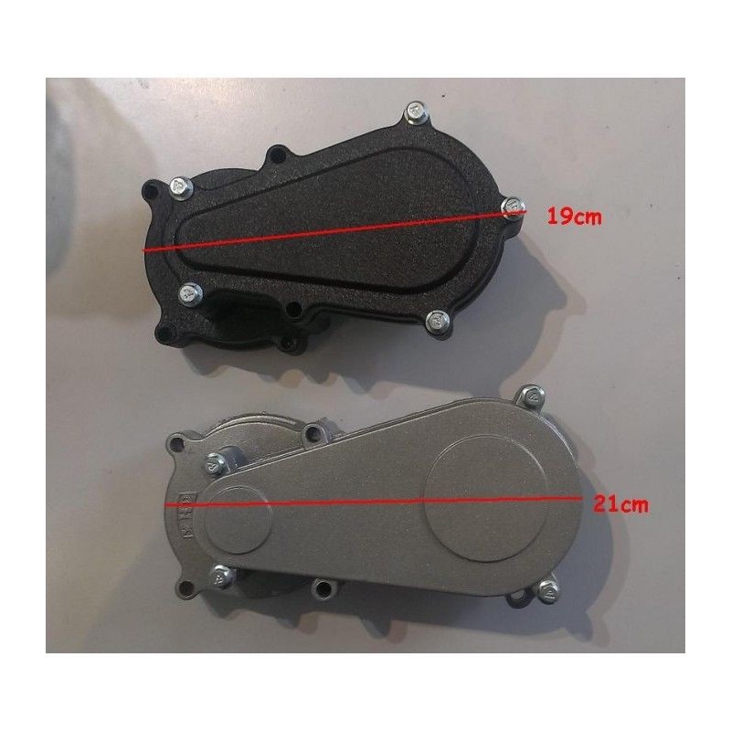 RIDUTTORE lungo CAMPANA 21cm MINICROSS minimoto cross catena pignone completa