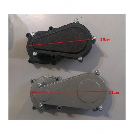 RIDUTTORE lungo CAMPANA 21cm MINICROSS minimoto cross catena pignone completa