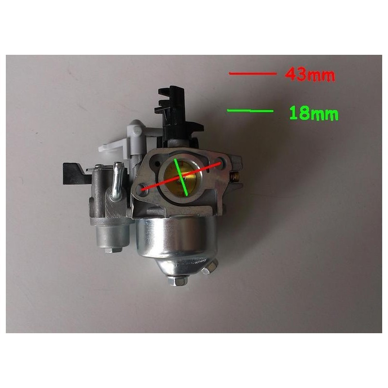 CARBURATORE MOTORE 6.5HP - per motozappa 4 tempi 196cc 200cc blocco