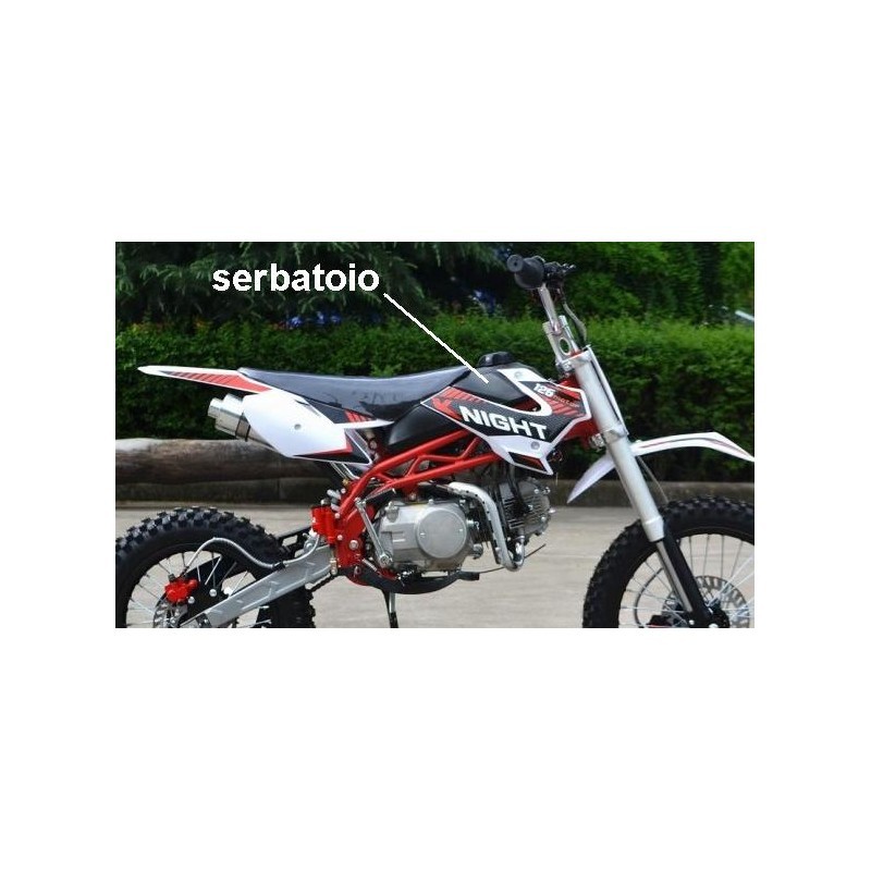 SERBATOIO PIT BIKE SCORPION - incluso tappo benzina minicross cross