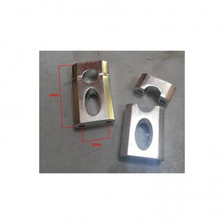 COPPIA SUPPORTI ALTI MANUBRIO PIT BIKE SCORPION ORION CRF50