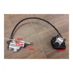 GRUPPO FRENI ANTERIORE KTM MORINI IDRAULICO POMPA PINZA LEM ITALJET