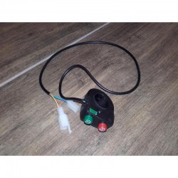 TASTO ACCENSIONE E SPEGNIMENTO MINIQUAD CON AVVIAMENTO ELETTRICO RAPTOR XXL 49CC 2 TEMPI