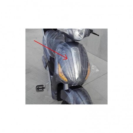 PLASTICA FRONTALE ANTERIORE FRECCE SCUDO - bici elettrica scooter sky II tipo z-tech