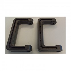 SET MANIGLIE PACCO BOX BATTERIE - bici elettrica scooter sky II tipo z-tech