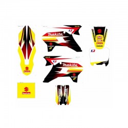 ADESIVI SUZUKI X PLASTICHE KRZ PIT BIKE By Kayo Sticker