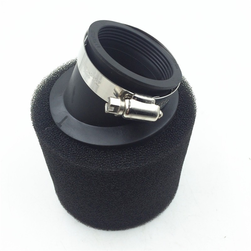 FILTRO IN SPUGNA 37-38mm 45 per carburatore mikuni 16 19 22 pit bike cross quad 4 tempi aria lavabile