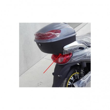 PLASTICA SUPPORTO SOTTO BAULETTO POSTERIORE - bici elettrica scooter sky II tipo z-tech