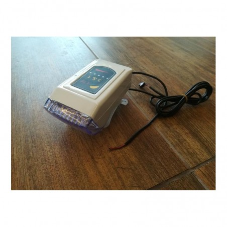 FANALE ANTERIORE 36v BICI ELETTRICA OLD - con led indizazione carica