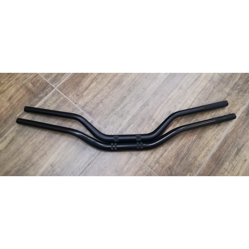 MANUBRIO PIEGA MEDIA MOTARD 28mm centro RACING ALLUMINIO RINFORZATO