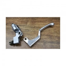 LEVA FRIZIONE + SUPPORTO MANUBRIO KAYO - pit bike sinistra