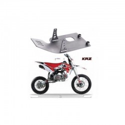 PARACOLPI PROTEZIONE alluminio SOTTO MOTORE PIT BIKE KRZ BSE SCORPION 4 TEMPI