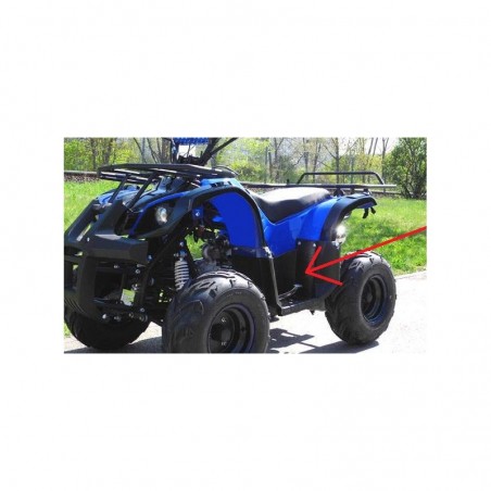 COPPIA PEDANE POGGIAPIEDI QUAD ATV HUMMER 2 FANALI VECCHIO MODELLO