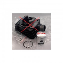 SET PISTONE MONO FASCIA 39,5mm(senza senger) DEL MOTORE 50cc ARIA MINICROSS TIPO KTM MORINI LEM