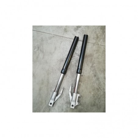 coppia FORCELLE MINICROSS ROVESCIATE SPIDER 51cm 34mm SOSPENSIONI ANTERIORI