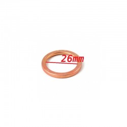 GUARNIZIONE SCARICO ANELLO DI RAME INT. 26mm PIT BIKE QUAD