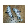 cp FRECCE TRASPARENTI FRECCIA DESTRA + SINISTRA LAMPADA FANALE - bici elettrica scooter sky II tipo z-tech