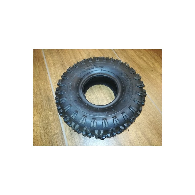 01pz GOMMA 4" MINIQUAD TACCHETTATA AD X - 4.10X4 ANTERIORE POSTERIORE ATV QUAD