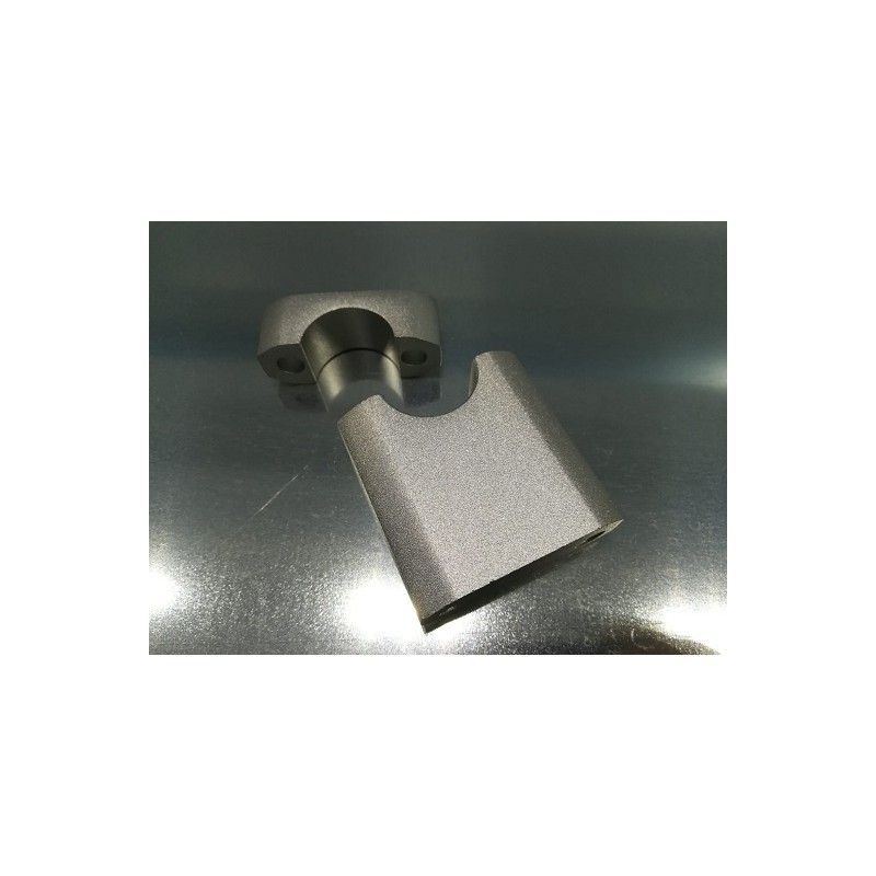 coppia RISER SUPPORTI MANUBRIO 28mm PER PIT BIKE TIPO MOTARD KAYO GP1