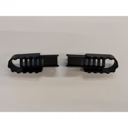 1CP COPPIA PEDALINE PEDANE POGGIAPIEDI MINICROSS RUOTE 10" POGGIA PIEDI