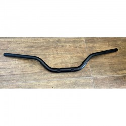 MANUBRIO 28mm KAYO KRZ170 190 RACING ANTRACITE NERO - pit bike cross piega media