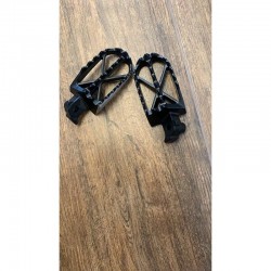 COPPIA PEDALINE POGGIAPIEDI PER PIT BIKE TT125 TT140 TT160 CROSS KAYO K2