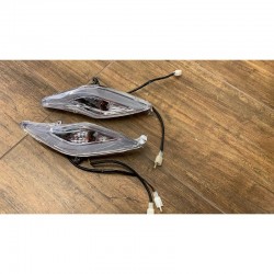 1cp FRECCE TRASPARENTI FRECCIA DESTRA e SINISTRA LAMPADA FANALE- SKY II REVENGE 500W