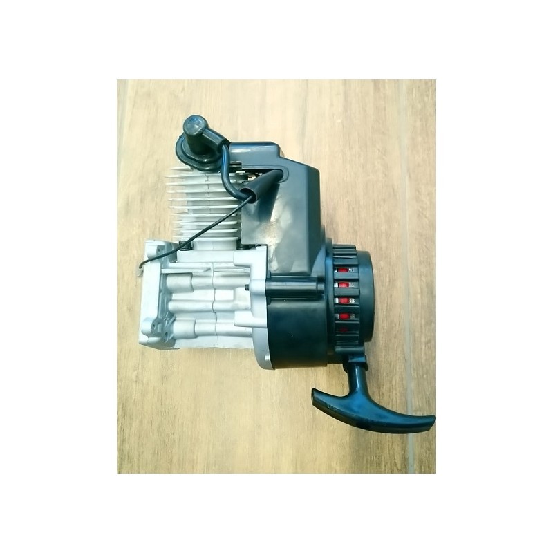 BLOCCO MOTORE MINIMOTO SENZA CAMPANA CON AVVIAMEMTO FACILITATO EASY START KAYO SX50 miniatv minicross miniquad
