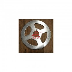 CORONA MINIMOTO 72 DENTI PASSO PICCOLO MINIATV MINIQUAD CATENA