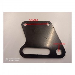 PIASTRA ADATTATTORE SUPPORTO FRENO POSTERIORE PIT BIKE CROSS