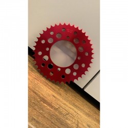 CORONA 43 PASSO 428 ATTACCO SDG IN ERGAL CNC ROSSO RACING