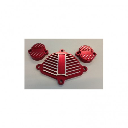 TAPPI CNC TESTATA ROSSO RACING PER MOTORE YX 160