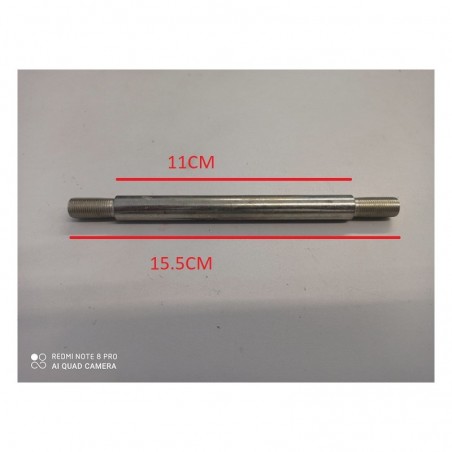 PERNO RUOTA ANTERIORE MINIMOTO DIAMETRO 12 LUNGHEZZA 15.5 CM