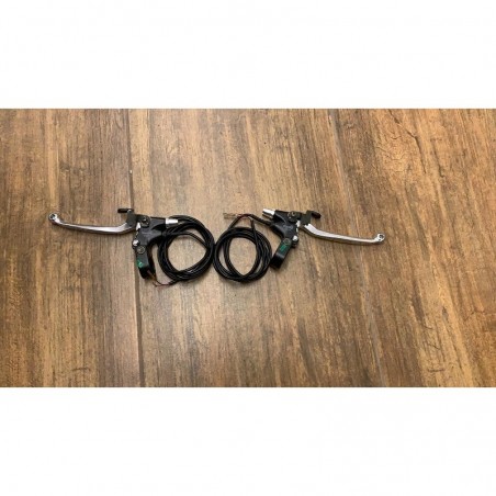 COPPIA LEVE FRENI PER MONOPATTINO ELETTRICO CHAOS 48V 1600W RUOTE 6.5