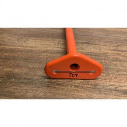 PIANTONE STERZO ANTERIORE 51CM QUAD KAYO AT 110 AT 125 MODELLO NUOVO