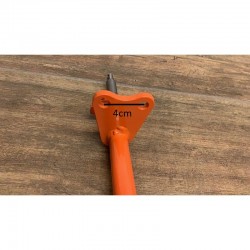 PIANTONE STERZO ANTERIORE 51CM QUAD KAYO AT 110 AT 125 MODELLO NUOVO