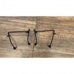 SUPPORTI DESTRO e SINISTRO PEDANE POGGIAPIEDI QUAD KAYO AT110 AT125