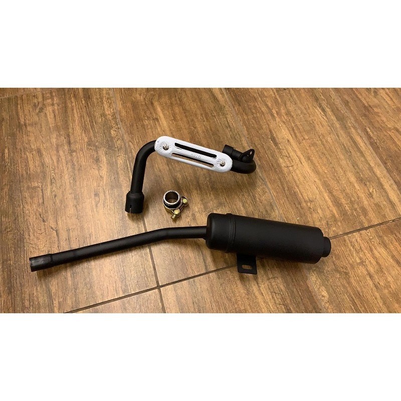 MARMITTA COMPLETO MODELLO VECCHIO PER QUAD KAYO AT110 AT12