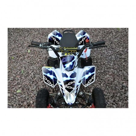 ADESIVI MINIQUAD FOX ROSSI BLU VERDI