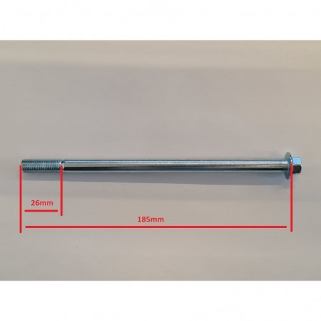 01pz PERNO RUOTA LUNGHEZZA 185mm 185 mm DIAMETRO 10mm 10 mm