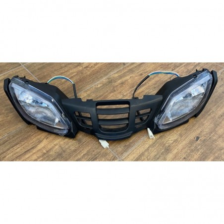 PLASTICA FANALI CON SUPPORTO PER QUAD KAYO AU150 150CC AU180 180cc