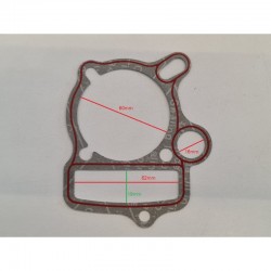 GUARNIZIONE DEL BASAMENTO DEL CILINDRO PER MOTORE YX 125 PITBIKE KAYO TT125 QUAD AT125 125cc
