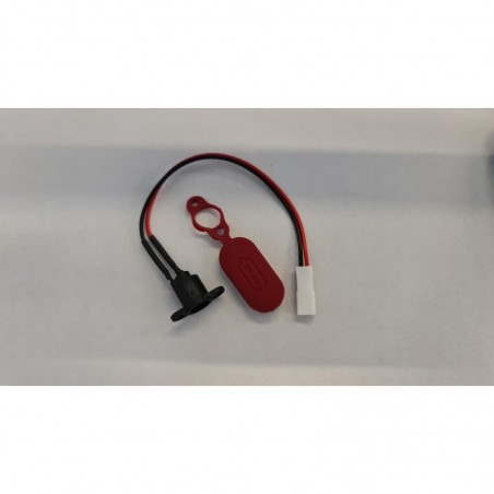 COLLEGAMENTO CON USCITA PER CARICABATTERIE MONOPATTINO ELETTRICO XPRO 350W/500W 7.8AH 36v