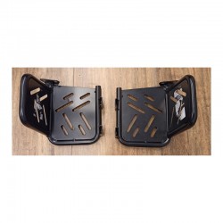 COPPIA PEDANE POGGIAPIEDI IN FERRO DX SX QUAD KAYO STORM A150