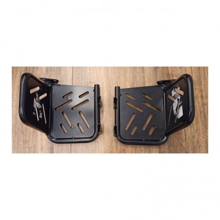 COPPIA PEDANE POGGIAPIEDI IN FERRO DX SX QUAD KAYO STORM A150